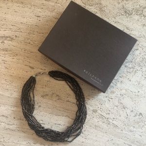 Silpada multi-strand seed bead necklace